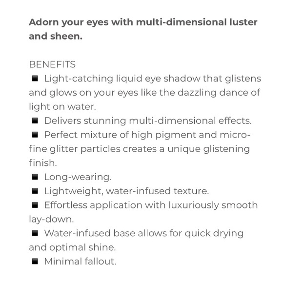 STILA Glisten & Glow Liquid Eyeshadow STREAM - Picture 12 of 12